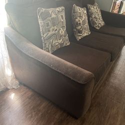 Two Brown Couches for 350