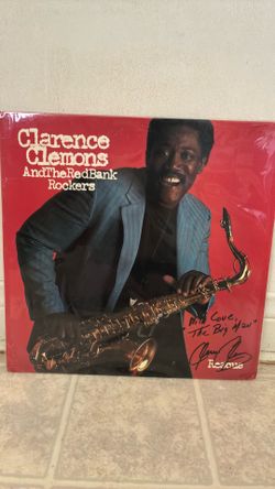 Clarence Clemons from BRUCE SPRINGSTEEN’S E STREET BAND SIGNED