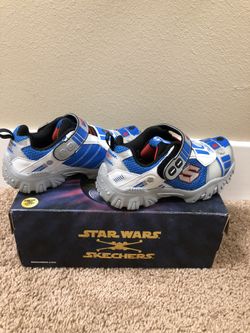 NEW Star Wars Shoes Sz2 Boys