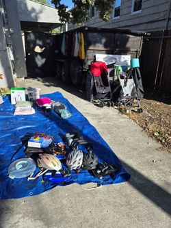 Garage sale/yard sale today 10/10/2026