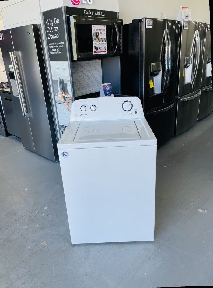 Amana Washing Machine | White 3.5 cu. ft. Top Loader - NTWFW