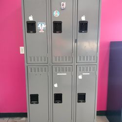 Metal Locker, 6 Feet High