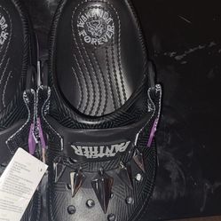 Black Panther Crocs
