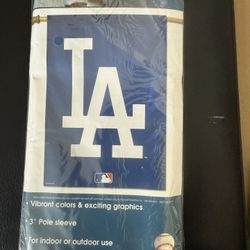 Official LA Dodgers 28x40” vertical Flag 