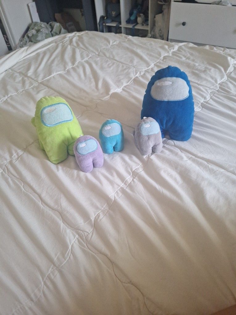 Amoung Us Plushies