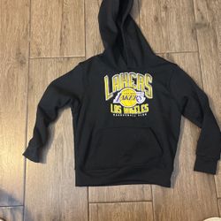 LS Lakers Sweatshirt Hoodie Black 