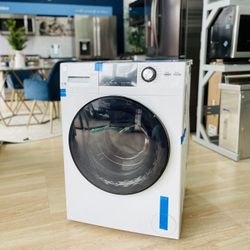 GE 2.4-cu ft High Efficiency Stackable Steam Cycle Front-Load Washer S1ZP