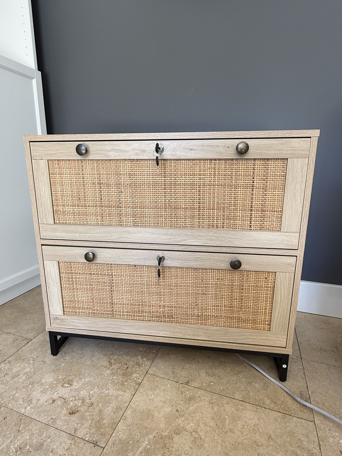 Double Filing Cabinet