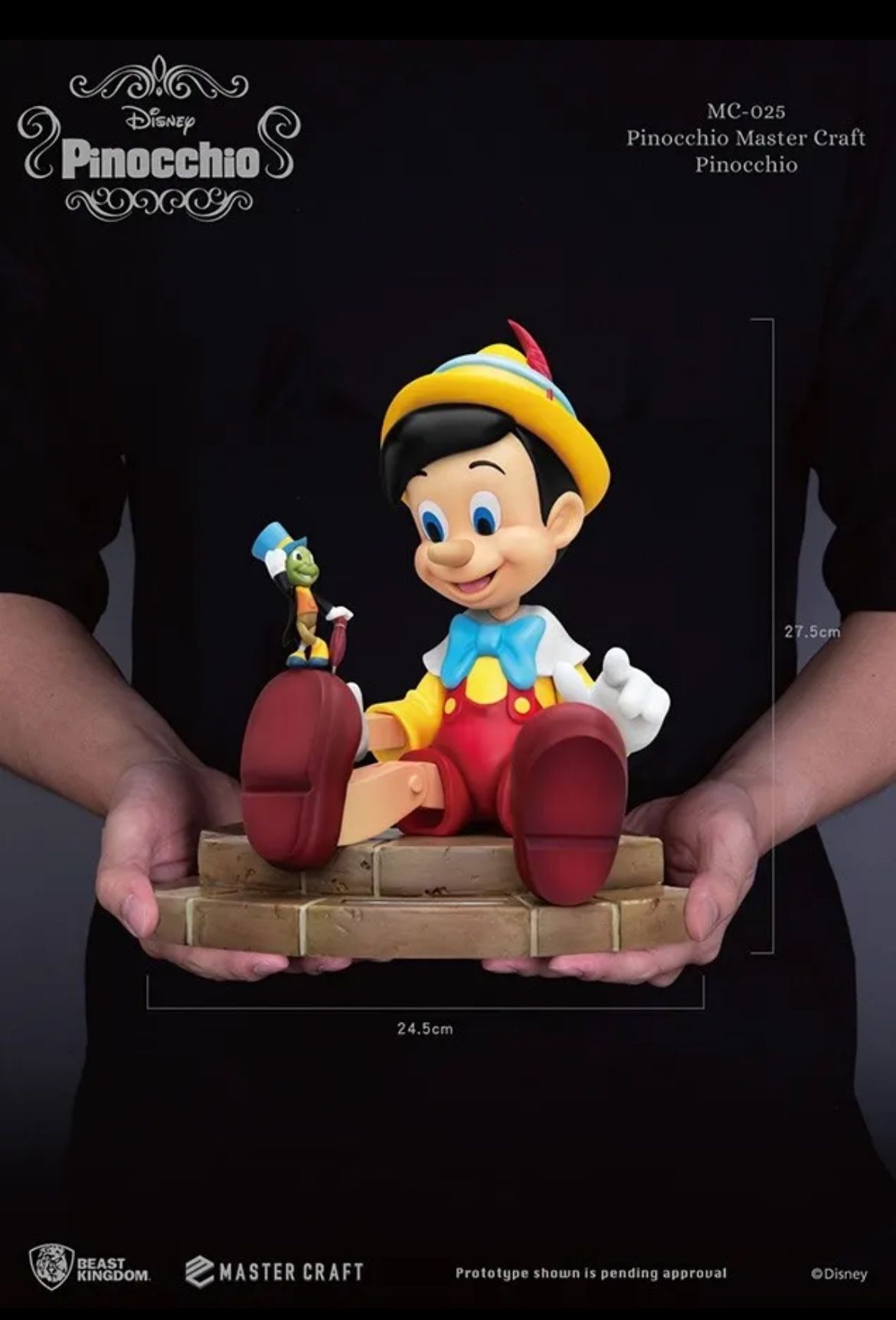 Pinocchio Statue Disney New Not Sideshow 