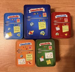 2021 TOPPS GARBAGE PAIL KIDS FOOD FIGHT BLASTER REFRIGERATOR TIN SET (EMPTY)