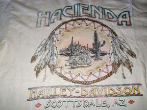 Photo Harley Davidson motorcycle USA shirt