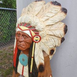 American Indian Chief Cigar Shop Display