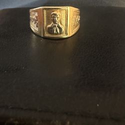 Malverde Gold Ring