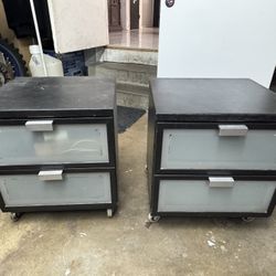 IKEA Hopen 2 Drawer Nightstands