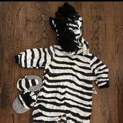 Zebra Costume For 18-2T