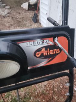 Deluxe 27 Aryan Snow blower