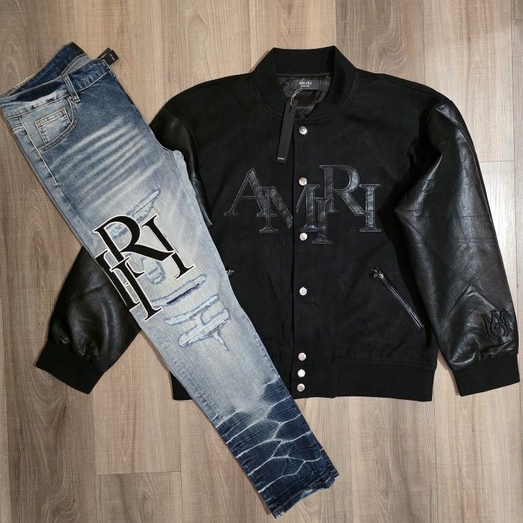 AMIRI jacket + Jeans Combo Deal