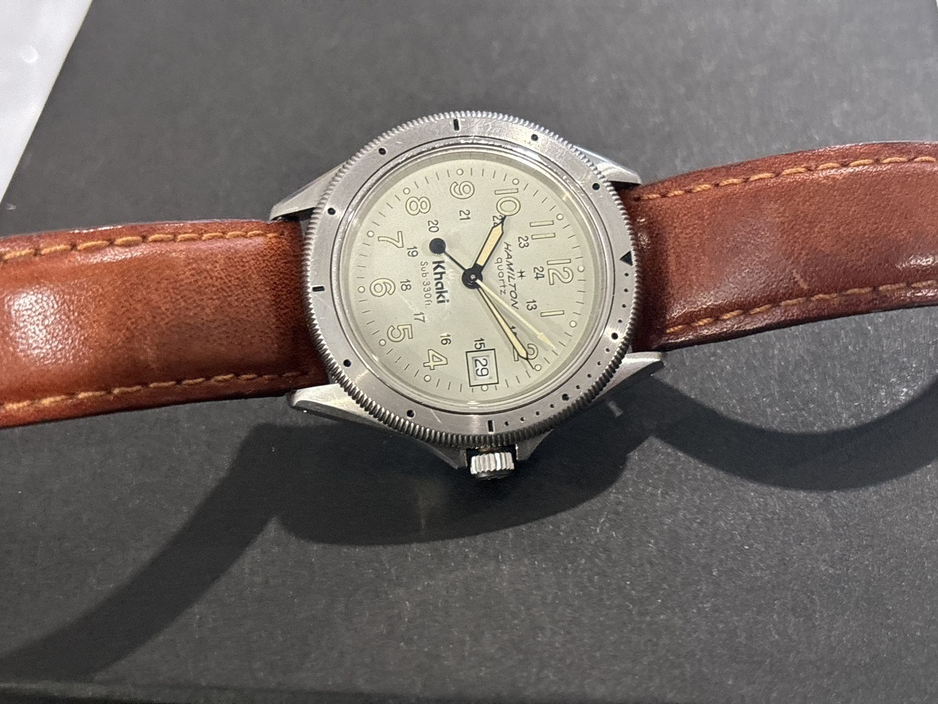 Vintage Hamilton Khaki Sub Diver Men's Watch for Sale in