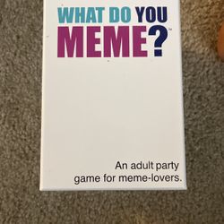 What Do You Meme Game - Easel Included