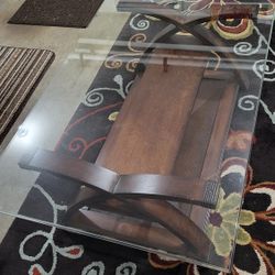 Glass Top Coffee Table