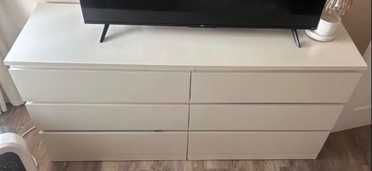 White dresser