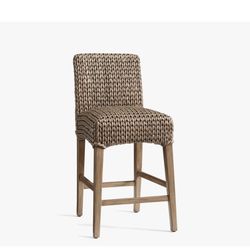 Pottery Barn Seagrass Counter Stools (Set of 2)  $230
