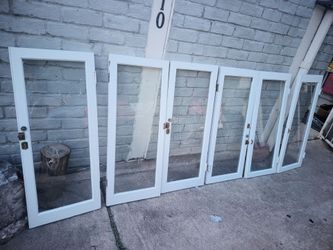 43 1/2 x18 "Doors gavinetes antid solid wood 1930