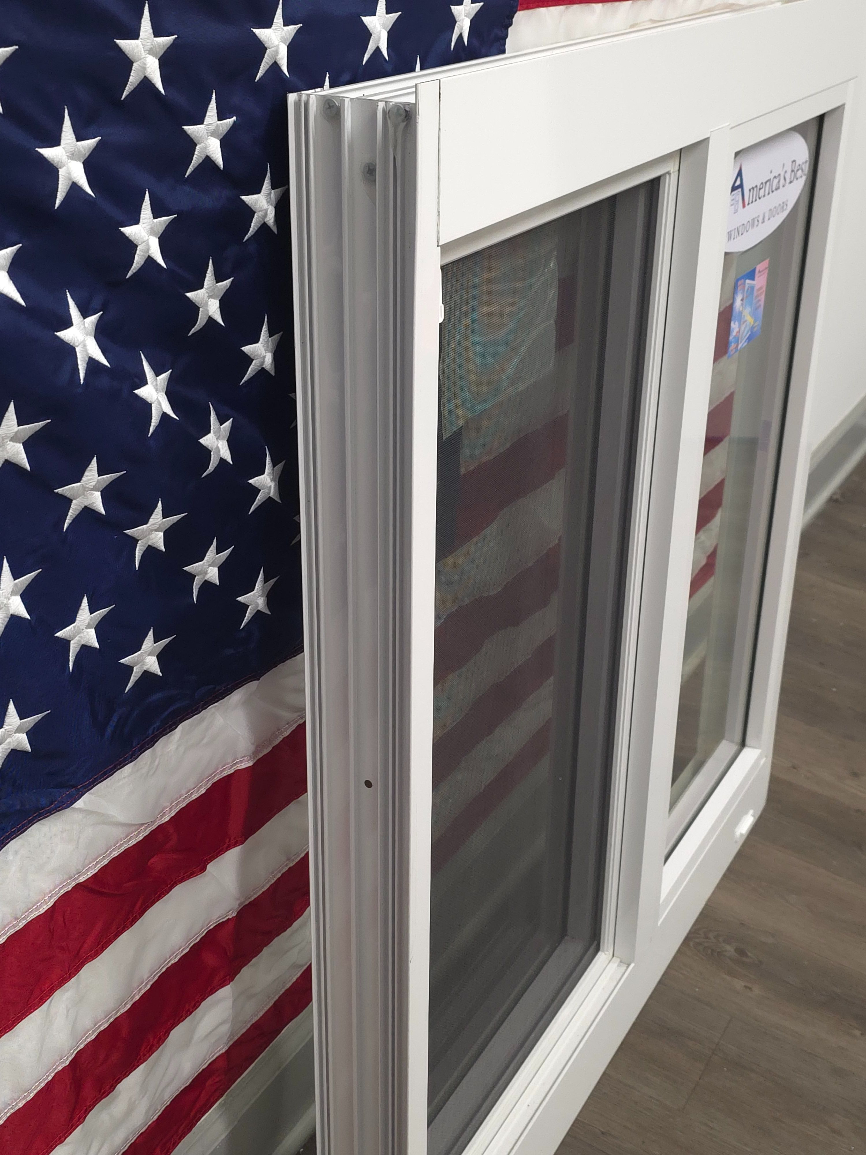 37 x 38 White or Bronze LowE Clear Impact