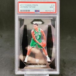 2017 Prizm Jayson Tatum Rookie Psa 9