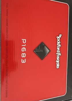Rockford Fosgate P1683 Punch Full Range Speakers