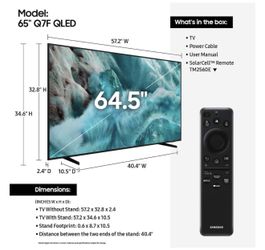 SAMSUNG QLED 65”