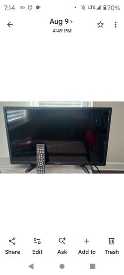 "NORCENT" Small Flat Screen TV with Remote