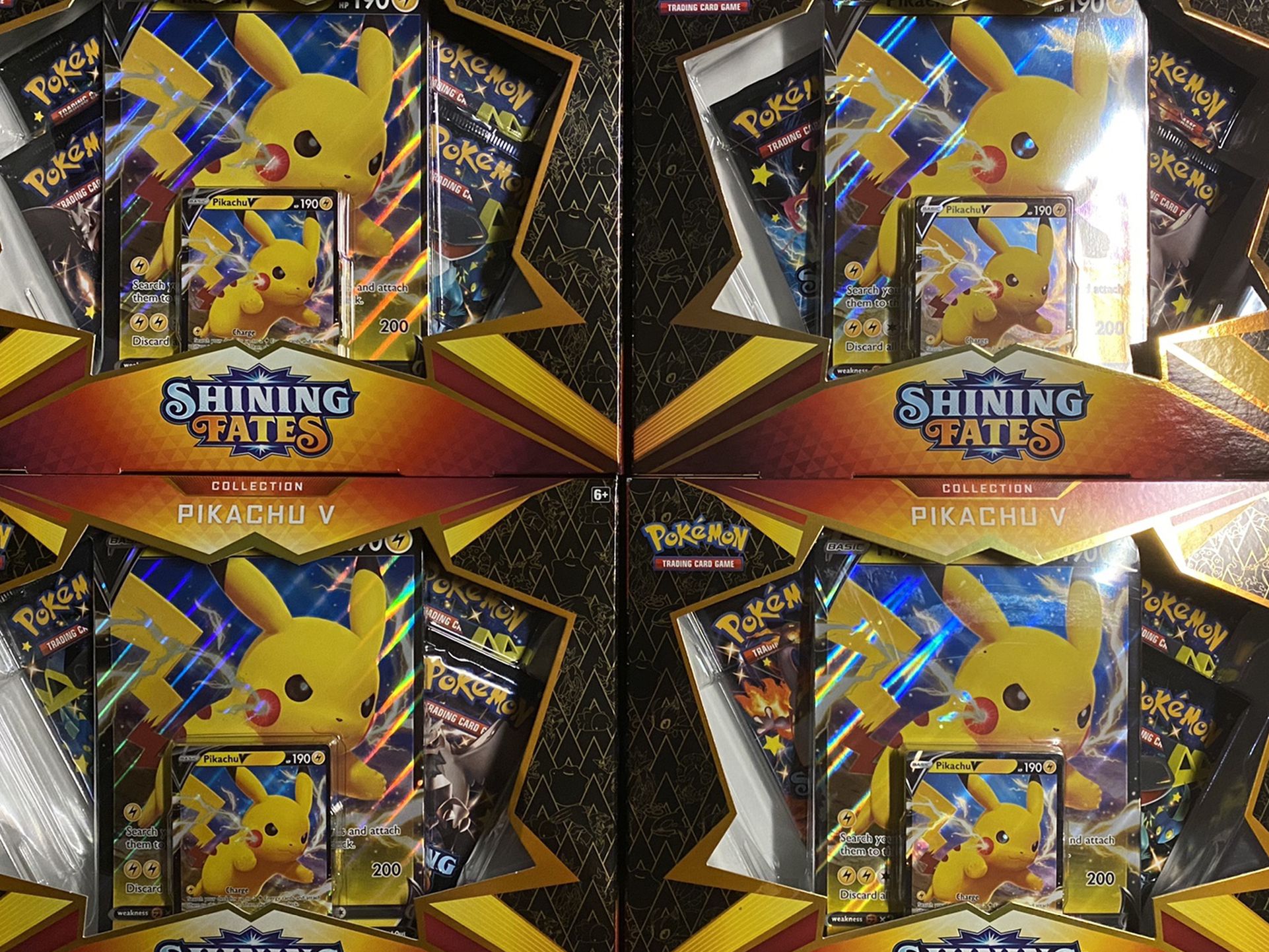 Pokémon Shining Fates - Pokémon V Boxes