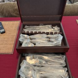 Temp-Tations Old World 104 Piece Flatware Set