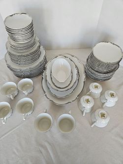 Harmony House Fine China Starlight Hand  Painted