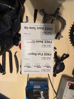 Bike parts and coupons!