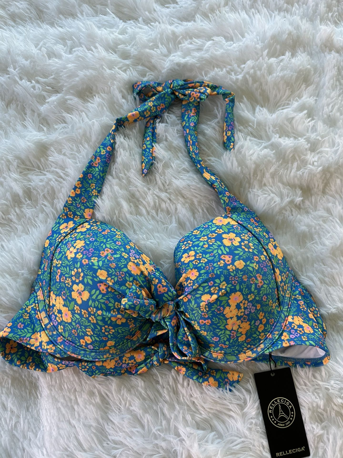Bikini Top Underwire Size: L