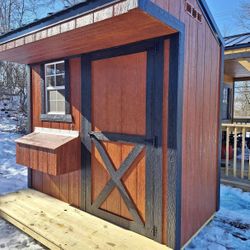 6x8 Chicken Coop “please See Description”