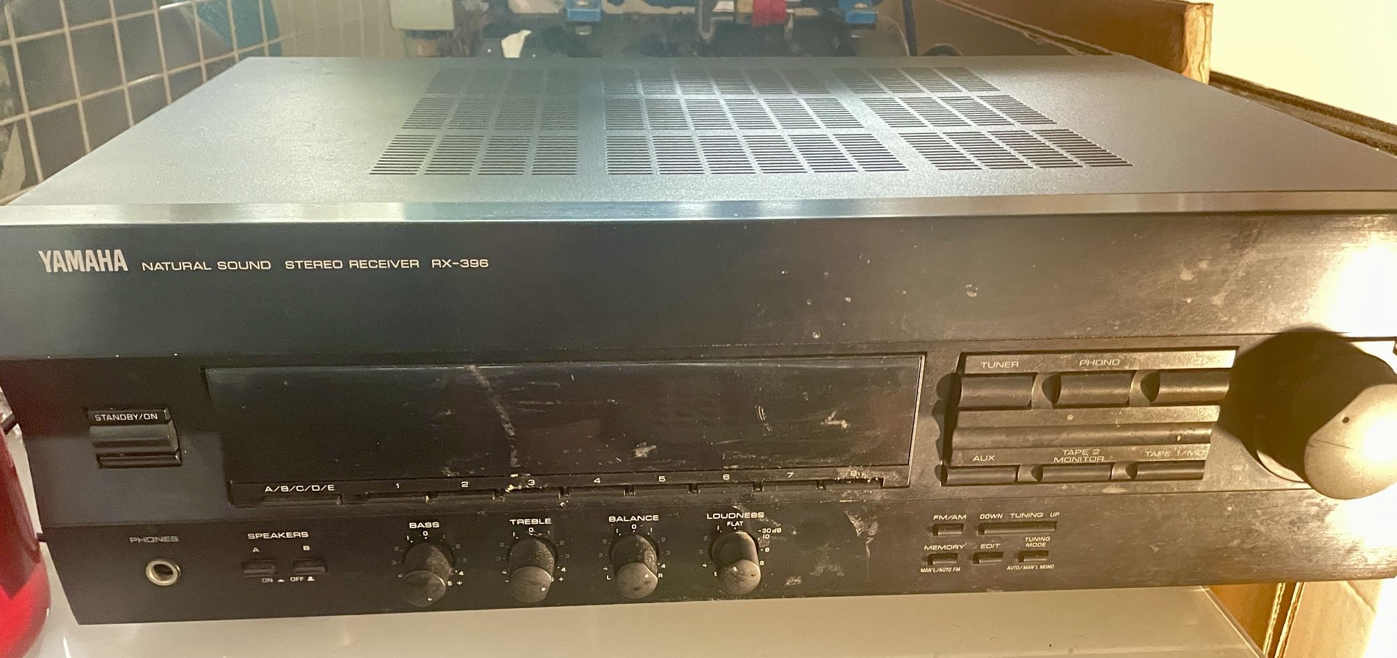 Yamaha Natural Sound Stereo Receiver RX-396