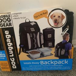 Mobile Dog Gear Drop Bottom Week Away® Backpack