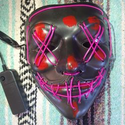 Purple LED LIGHT UP PURGE MASK $8!! Last Minute Halloween Masks! WILL DELIVER FOR $5!!
CHECK OUT MY OTHER MASKS!!