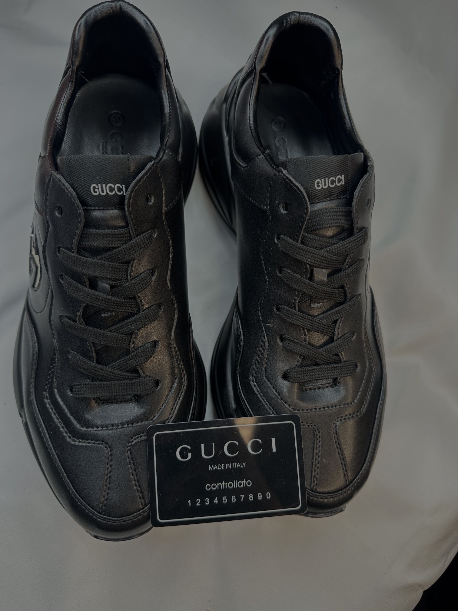 Gucci Rhyton Black Ivory