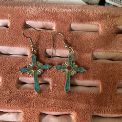 Cross Earrings 