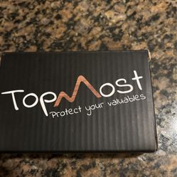 TopMost  RFID - Blocking Aluminum Wallet Credit Cards Holder for Men & Women - Slots for 12 Cards and Bills (Wood Texture) Luggage