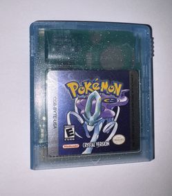 Pokémon Crystal Version Game Boy Color