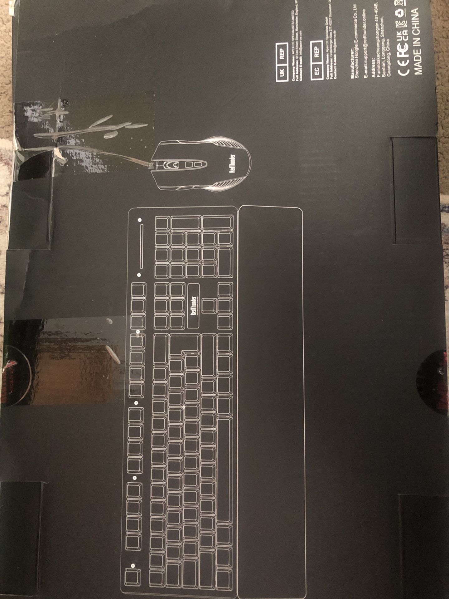 RedThunder Keyboard And Mouse