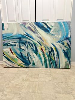 Beautiful large 60 by 40 inch wall art. (MUST SELL TODAY)