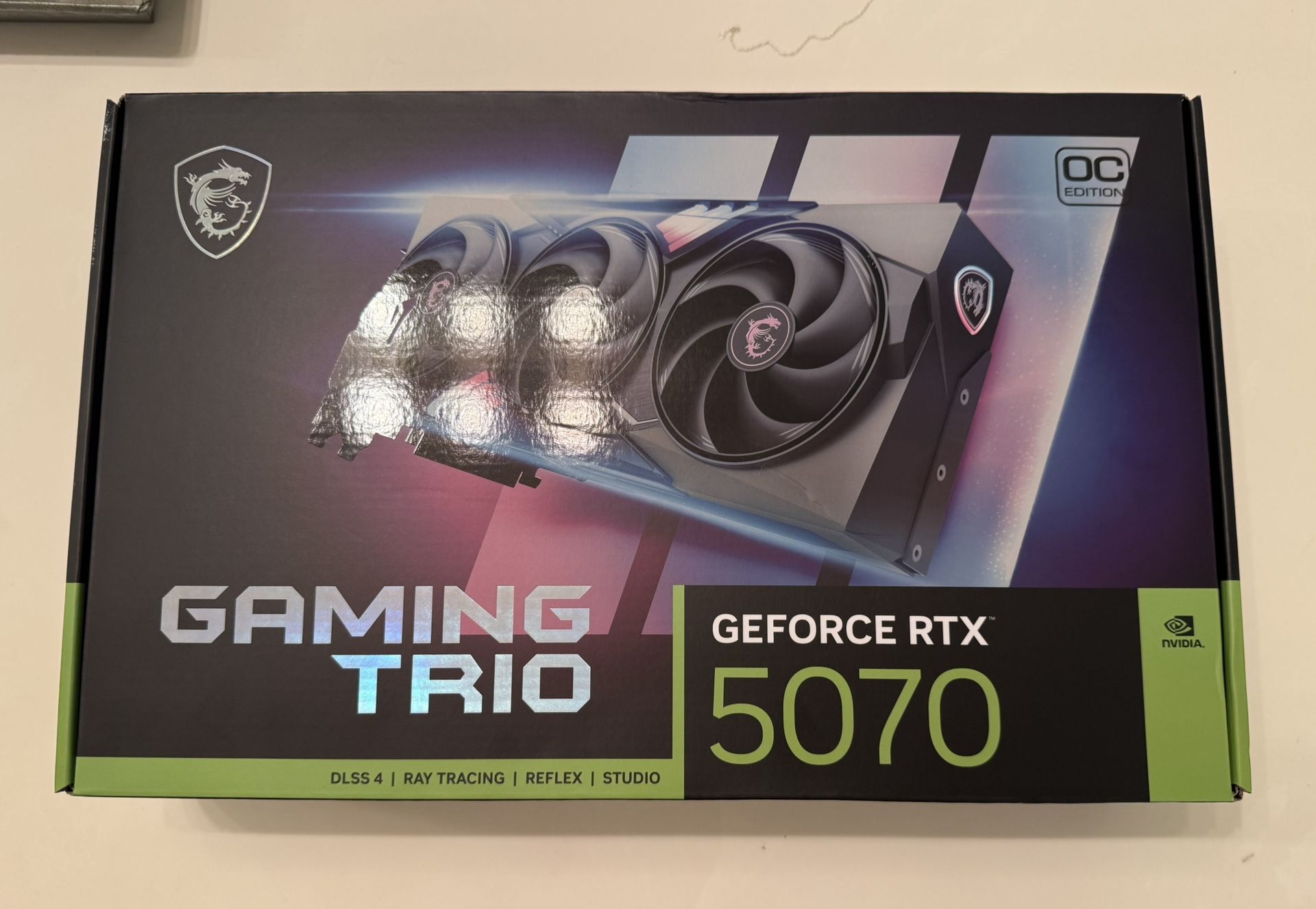 MSI Gaming Trio GeForce Rtx 5070 12gb