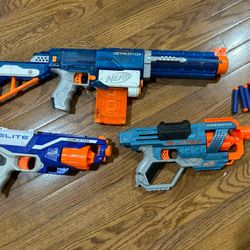 Nerf Guns Toy Collection With Bullets Set