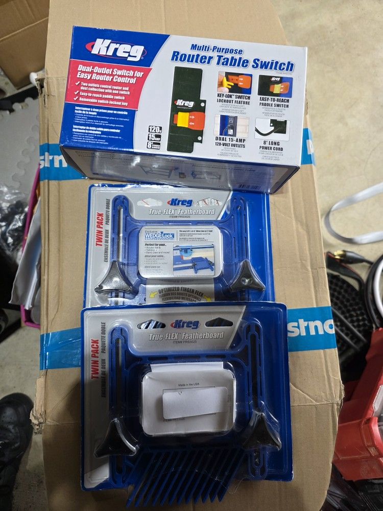 Kreg Router Flex Fence And Power Switch